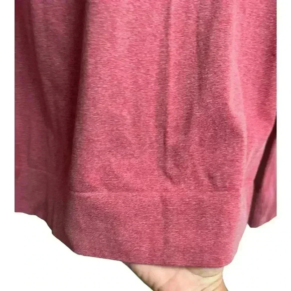 Zyia Active Women's Red Activewear Long Sleeve Shirt with Thumb Holes XL - Picture 7 of 8